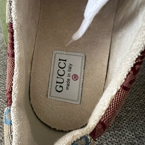 NIB Gucci Rhyton Multicolor Sneakers size 39 - Picture 8 of 12